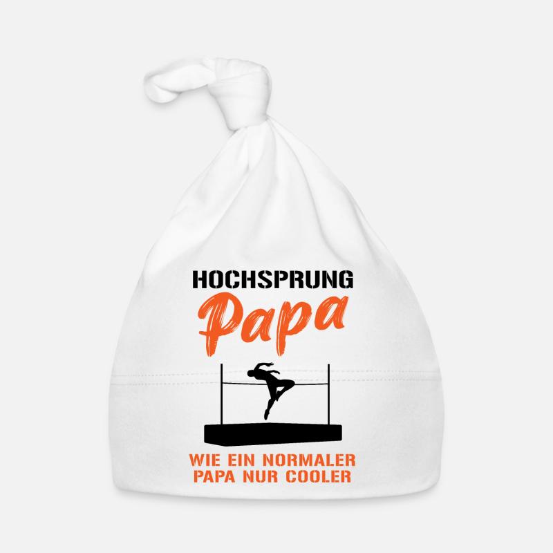Cooler Papa mit Hochsprung-Gen Baby Bio-Mütze