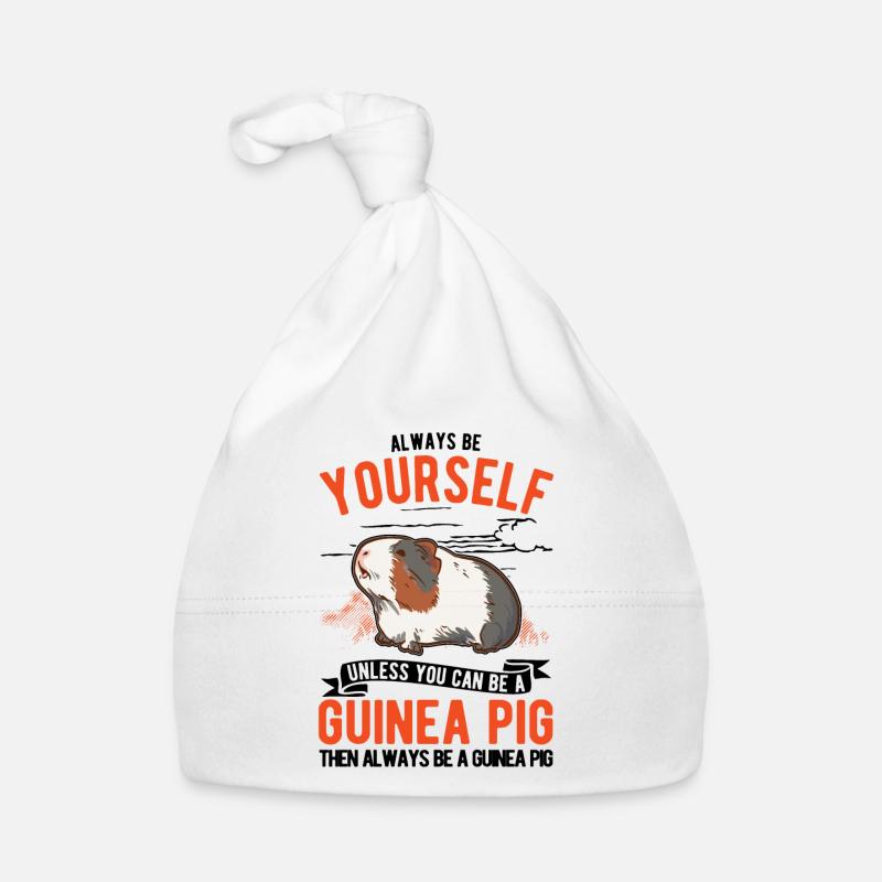Cochon d’Inde cadeau cochon d’Inde Bonnet bio Bébé