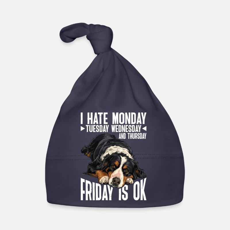 I Hate Monday Tuesday Wednesday, Friday Is Ok 5 Baby Bio-Mütze