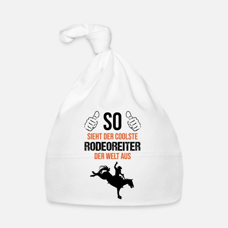 Coolster Rodeoreiter der Welt Baby Bio-Mütze