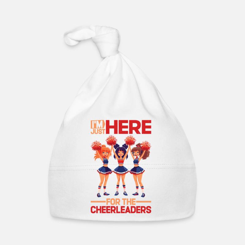 I'm Just Here For The Cheerleaders 25 Baby Bio-Mütze