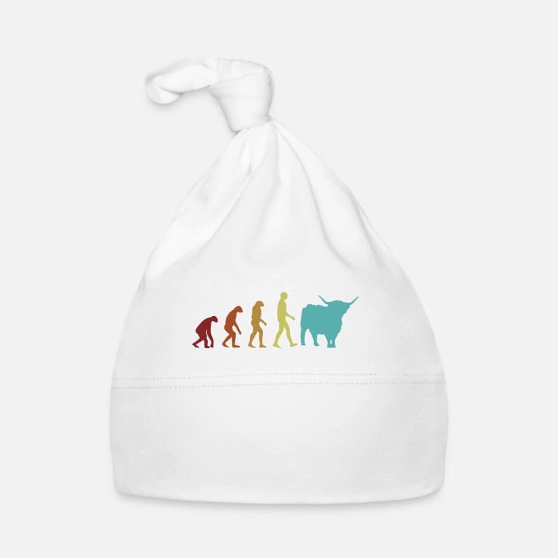 Highland Cattle Evolution Highland Vache Highland Bonnet bio Bébé