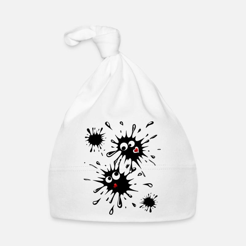 Blob Pair Organic Baby Cap