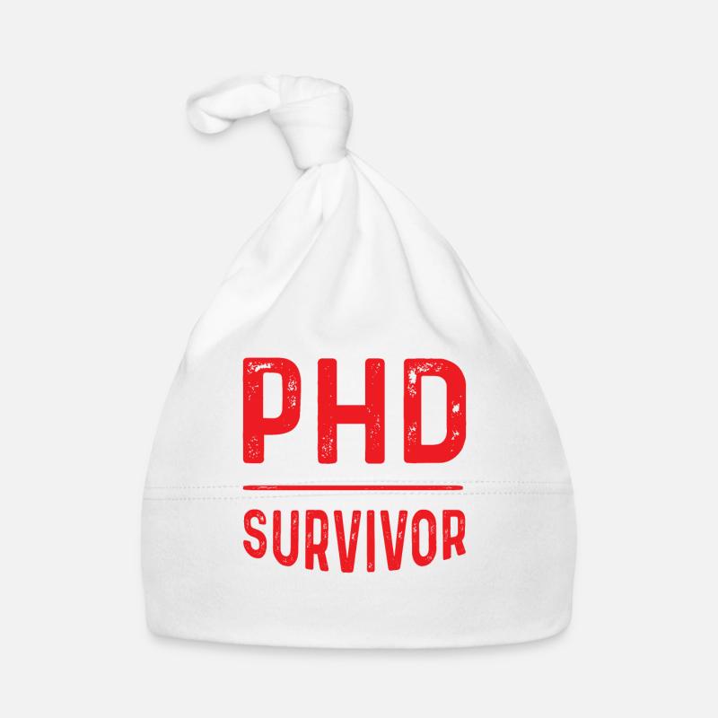 PhD Candidate Survivor 12 Organic Baby Cap