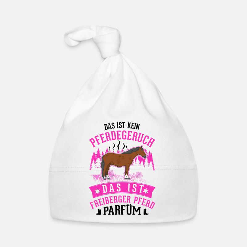 Freiberger Pferd Parfüm Baby Bio-Mütze