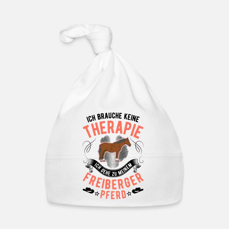 Freiberger Pferd Therapie Baby Bio-Mütze