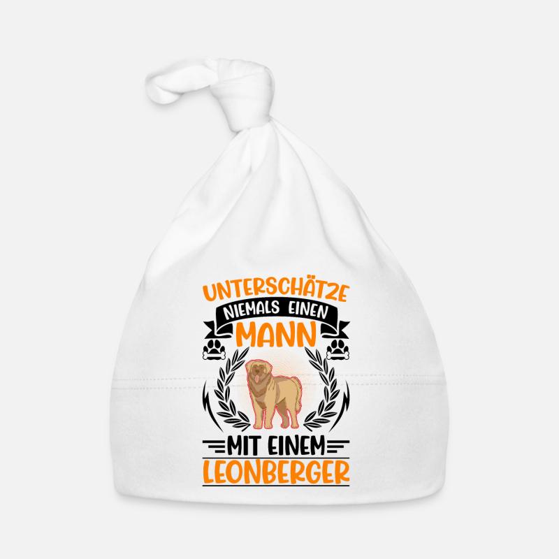 Leonberger Mann Baby Bio-Mütze