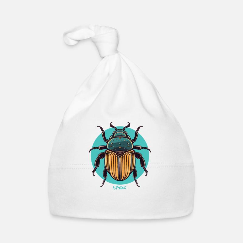 Big fat insect Organic Baby Cap