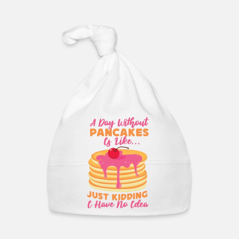 Pancake Lover Kids A Day Without Organic Baby Cap