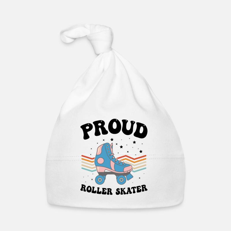 Roller Skates Roller Skater - Proud Roller Skater Baby Bio-Mütze