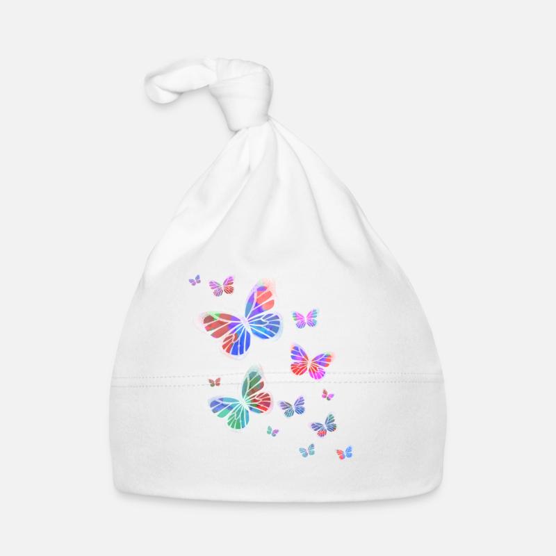 Papillon, Papillon, Animal, Coloré, Couleur Bonnet bio Bébé