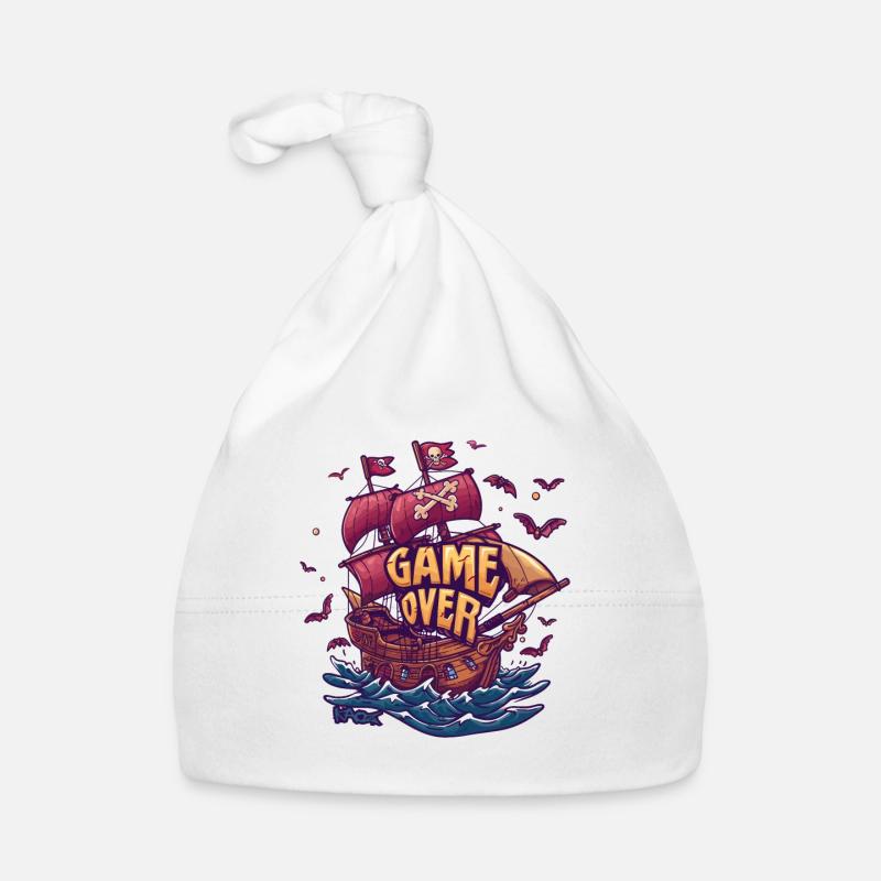 Jeu de jeu Gamer À propos du bateau pirate Bonnet bio Bébé