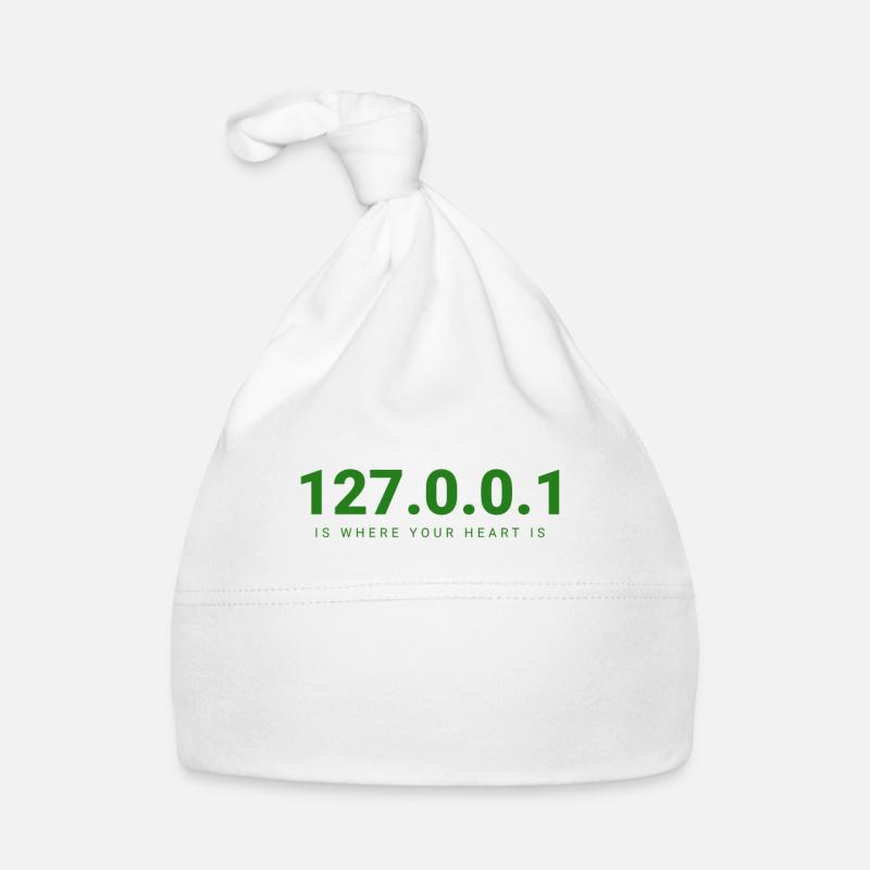 Sentez-vous chez vous, code – 127.0.0.1 Bonnet bio Bébé