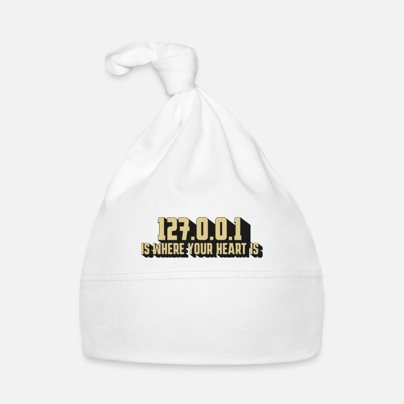 127.0.0.1 – L’âme du codage Bonnet bio Bébé