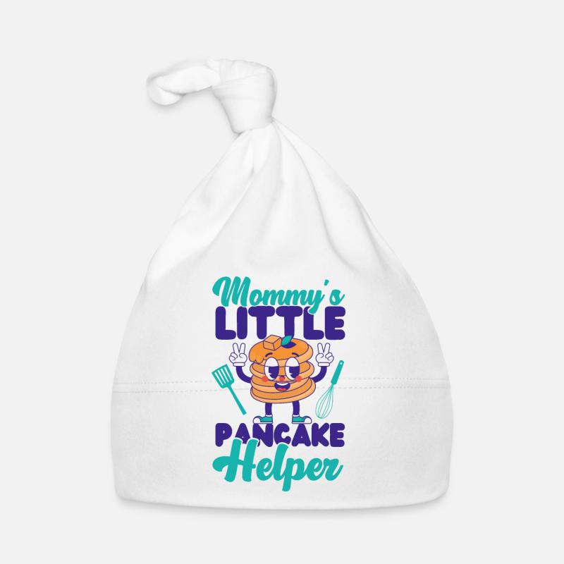Pancake Lover Kids Mom Mommy's Baby Bio-Mütze