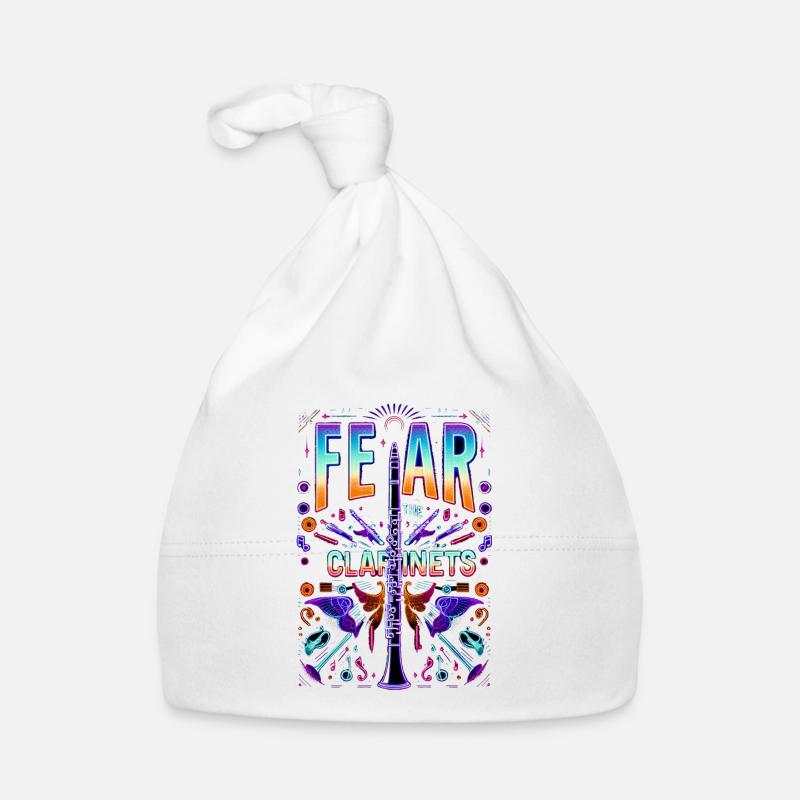 Peur des clarinettes 12 Bonnet bio Bébé