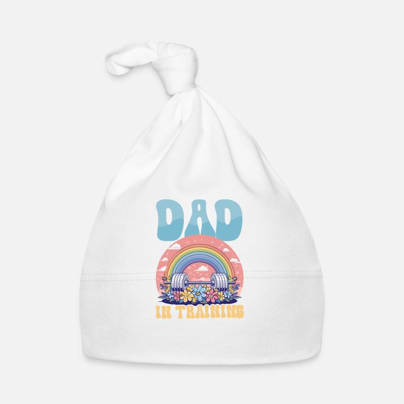 Future Dad Dad In Training Organic Baby Cap