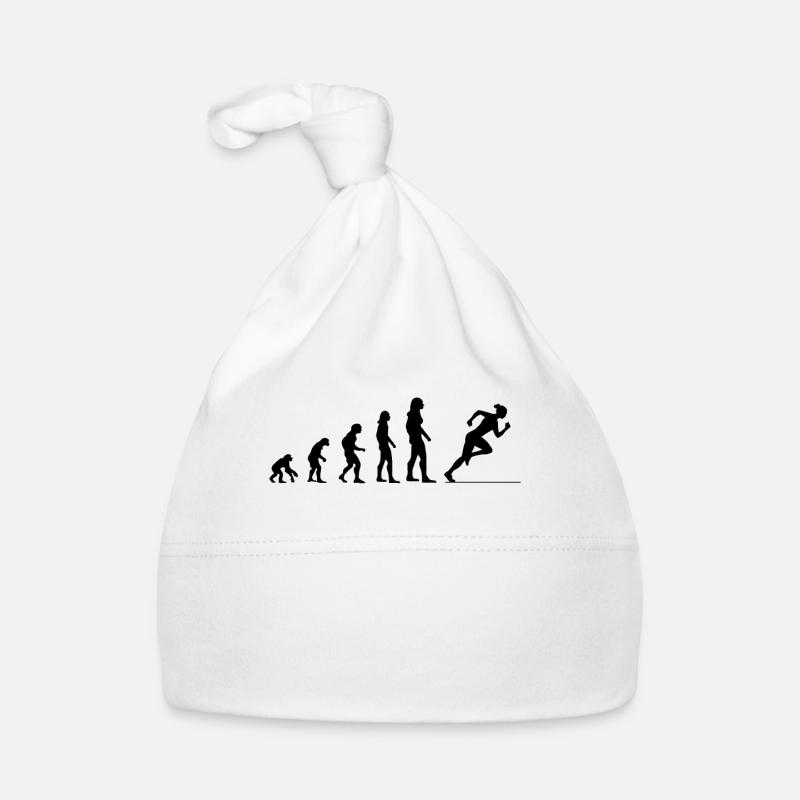 Evolutionslauf – Schneller als Gestern Baby Bio-Mütze