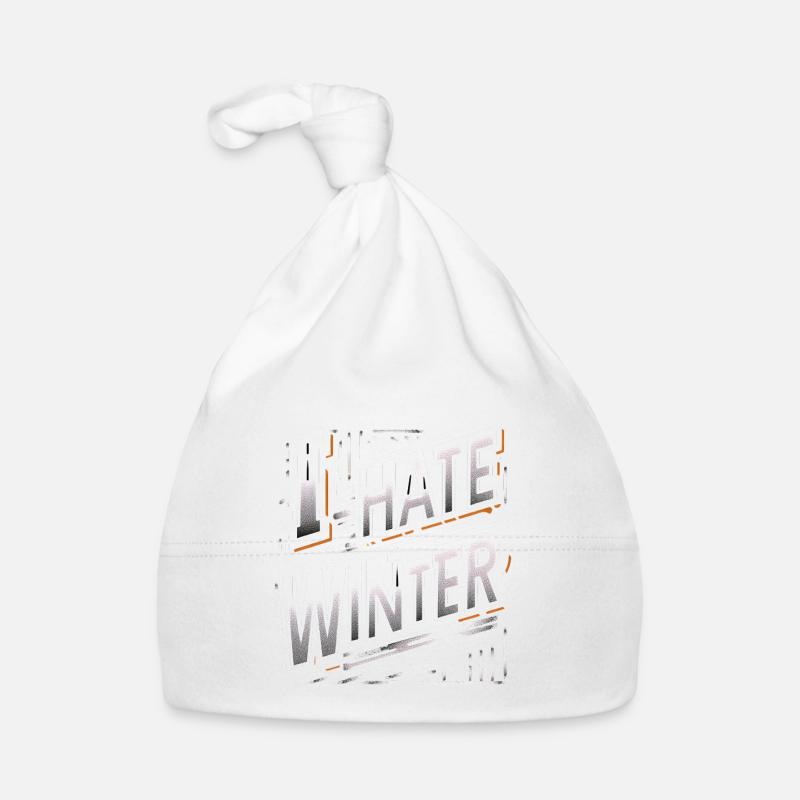 I Hate Winter 6 Baby Bio-Mütze