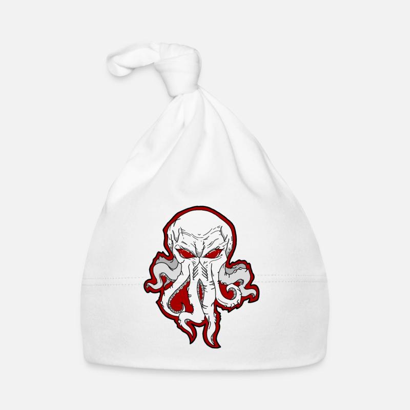 DÄMONEN-OKTOPUS Baby Bio-Mütze