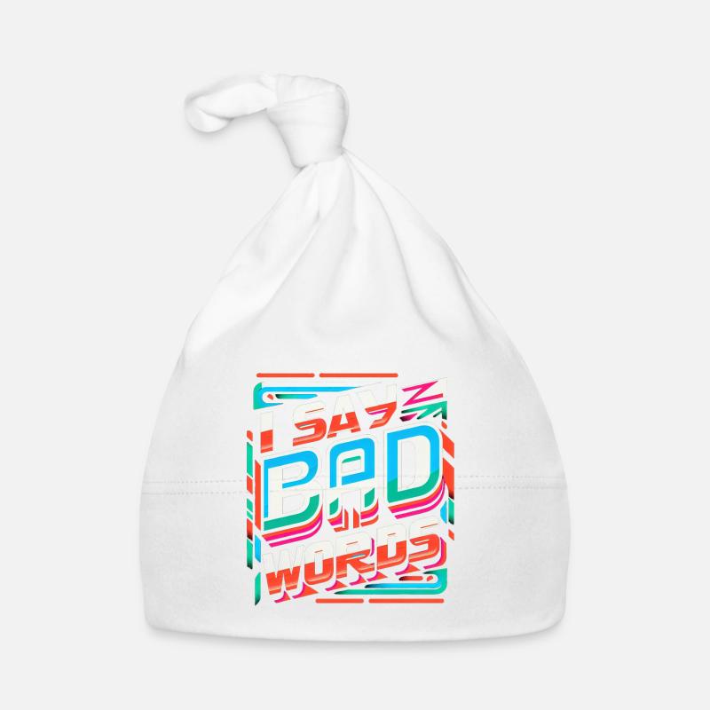 Je dis des gros mots 8 Bonnet bio Bébé