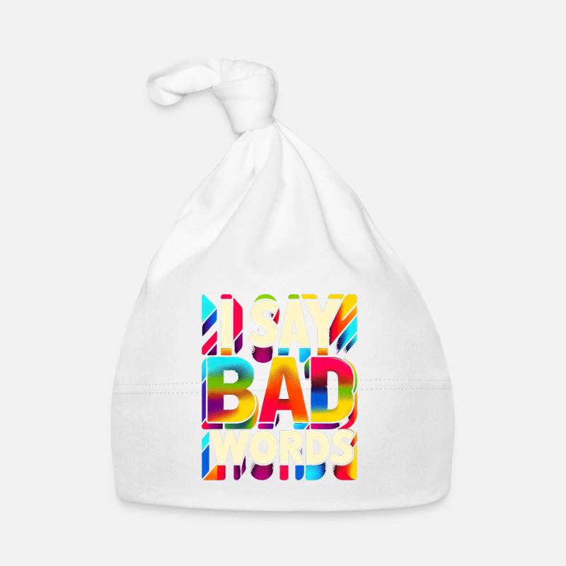 Je dis des gros mots 9 Bonnet bio Bébé