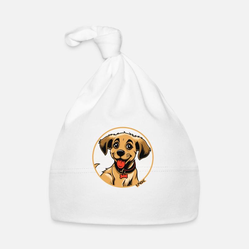 Mignon petit chiot chien Bonnet bio Bébé