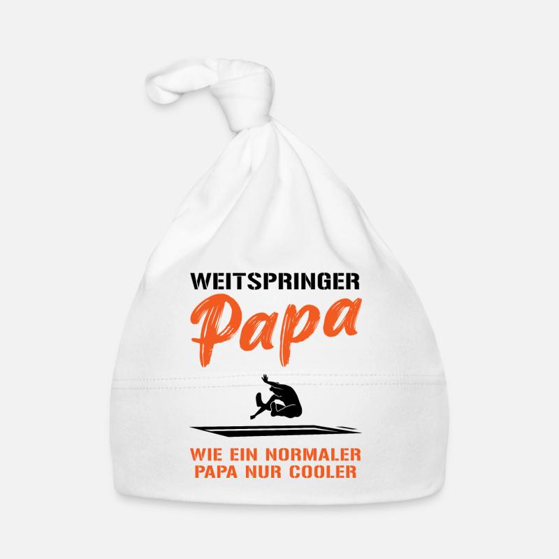 Coolster Weitsprung Papa - Geschenk Baby Bio-Mütze