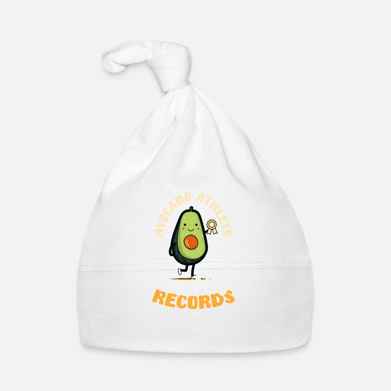 Veganer Athlet Avocado-Athlet bricht Rekorde Baby Bio-Mütze