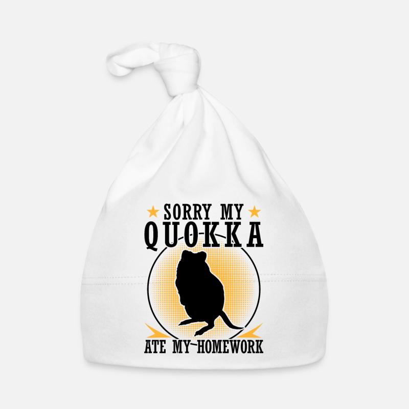 Quokka a mangé ses devoirs Quokka Bonnet bio Bébé