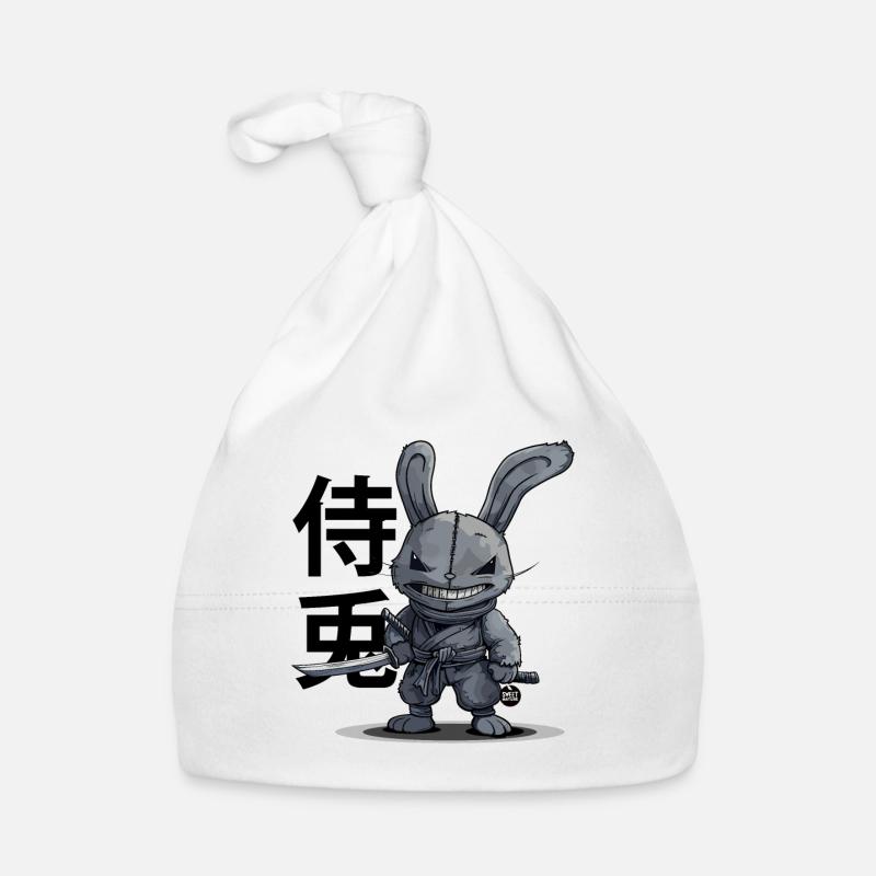 Samurai Rabbit Organic Baby Cap