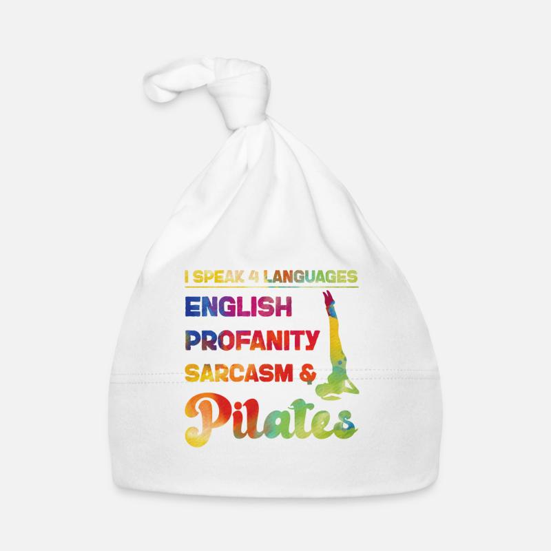 Pilates Instructor Teacher Baby Bio-Mütze