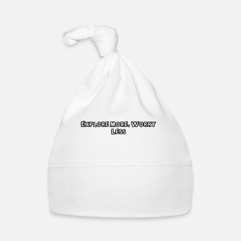 Hiking - Explore More, Worry Less Organic Baby Cap