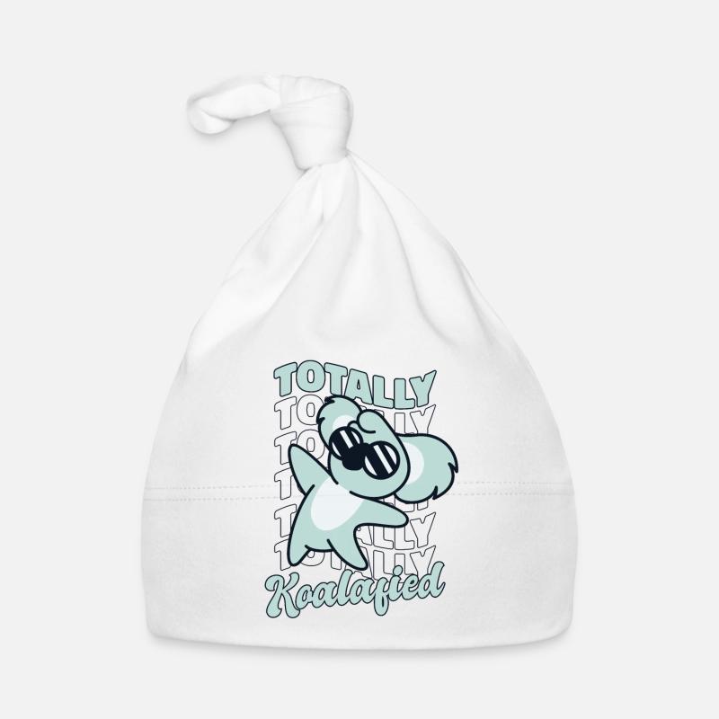 Totally Koalafied Koalabear Eucalyptus Lover Koala Organic Baby Cap