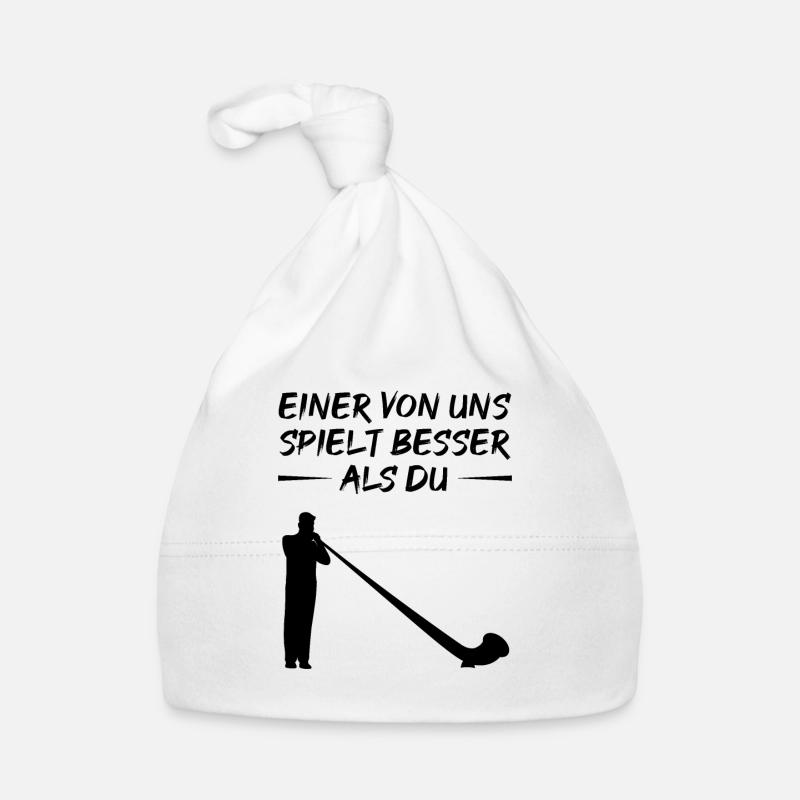 Alphorn-Geschenk: Besser als Du Baby Bio-Mütze
