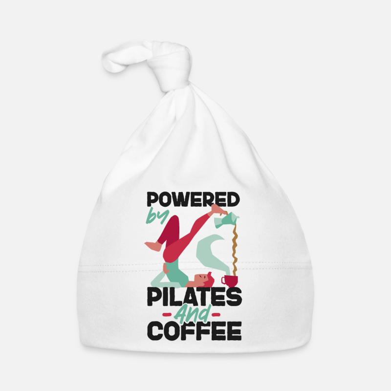 Pilates Instructor Teacher Coffee Baby Bio-Mütze