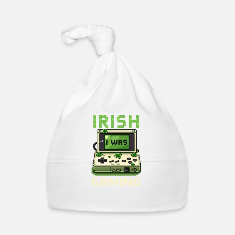 St. Patricks Day Gaming Irlandais J’avais joué Bonnet bio Bébé