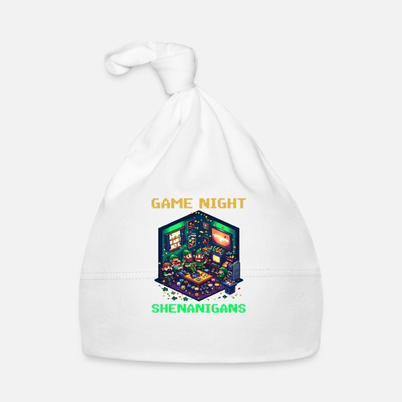 La Saint-Patrick Gaming Game Night Manigances Bonnet bio Bébé