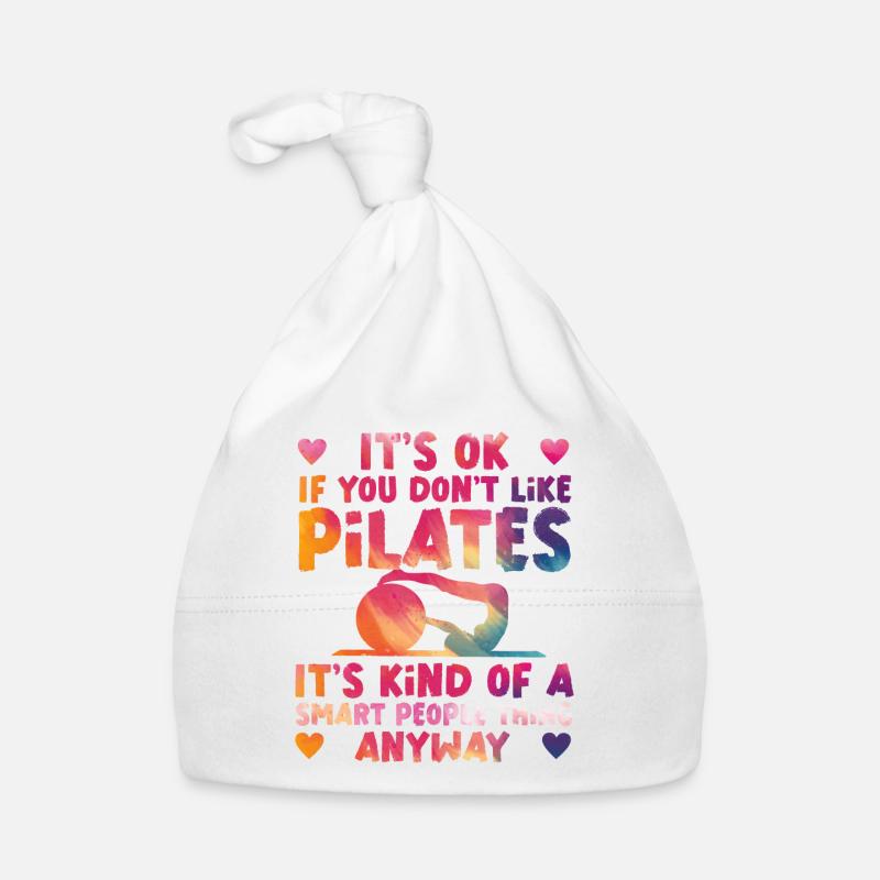 Pilates Instructor Teacher Baby Bio-Mütze
