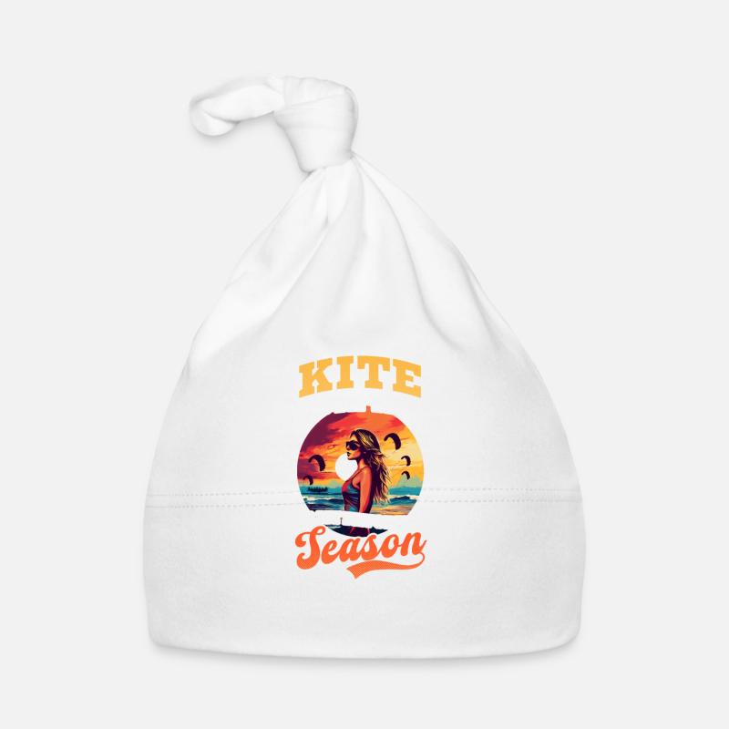 Kite surf Le kite surf, c’est ma saison Bonnet bio Bébé