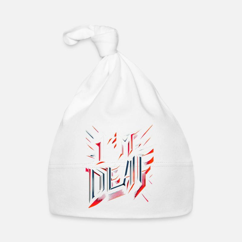 Je suis sourd 44 Bonnet bio Bébé