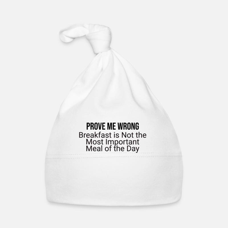 Breakfast myth? Rethinking Morning Meals Organic Baby Cap