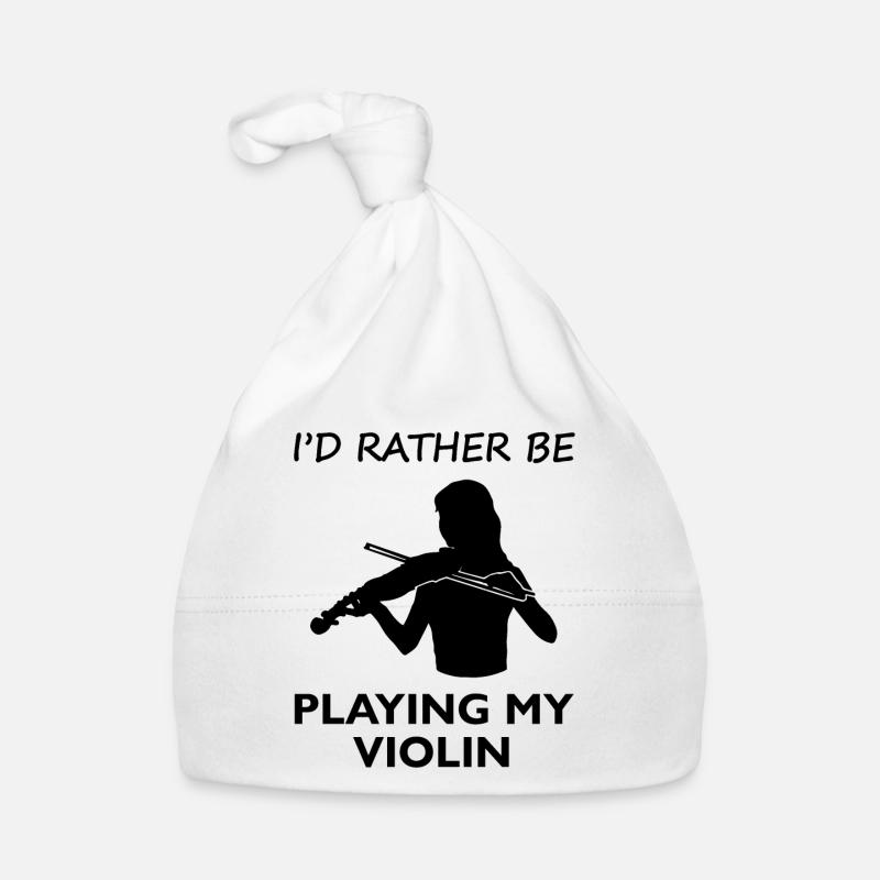 Longing Violins Playtime Gift Organic Baby Cap