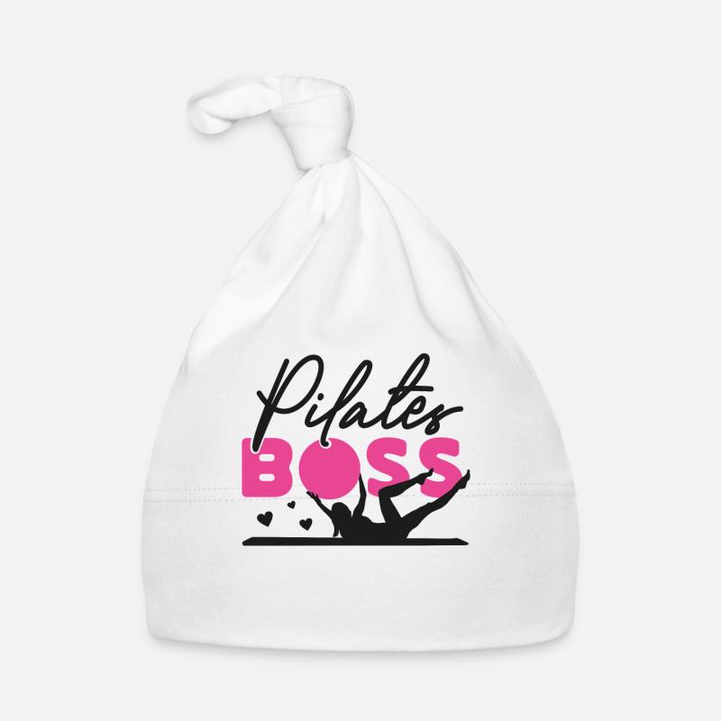 Pilates Instructor Teacher Pilates - Organic Baby Cap - white