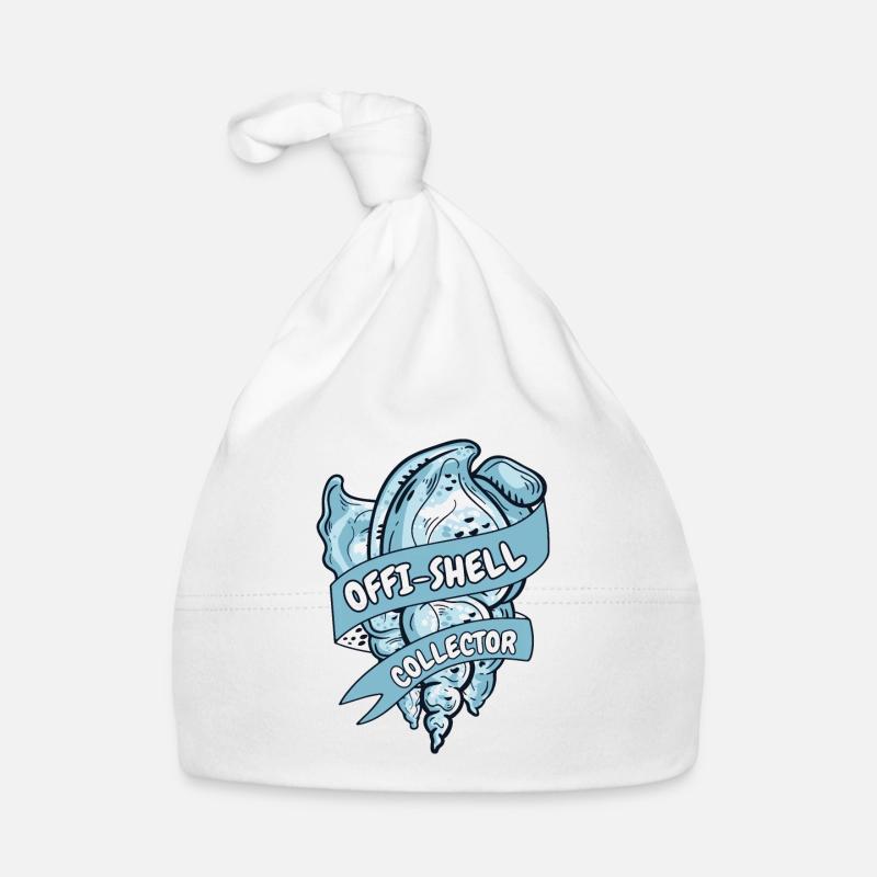 Offishell Collector Shell Shelling Bag Seashell Organic Baby Cap