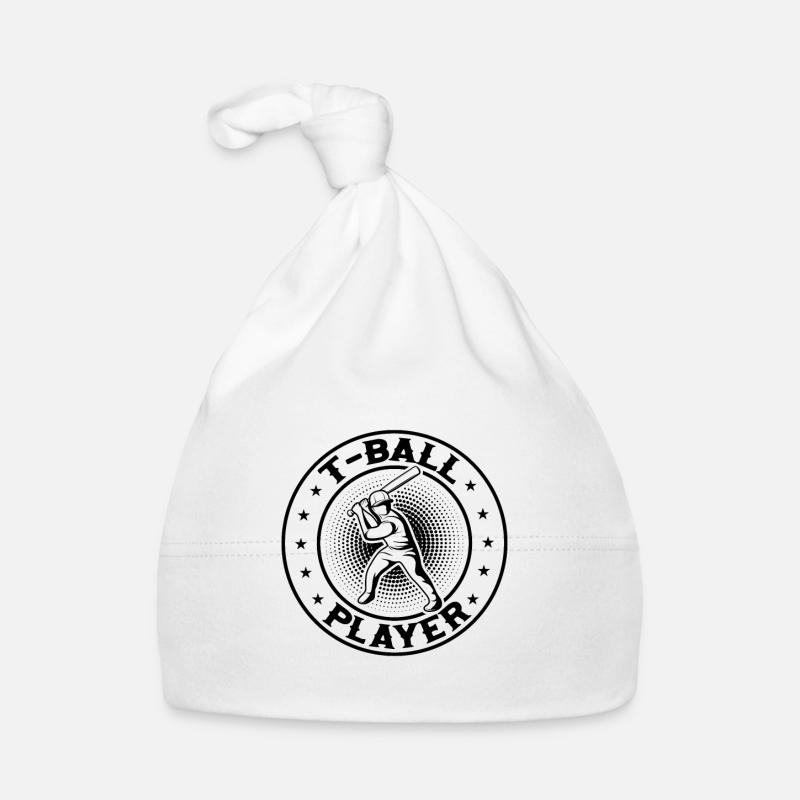 T-ball Player Organic Baby Cap