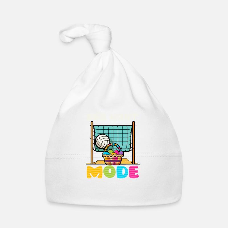 Volleyball Easter Egg Hunt Mode Basket Net Organic Baby Cap