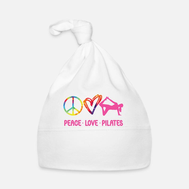 Pilates Instructor Teacher Tie Dye Baby Bio-Mütze