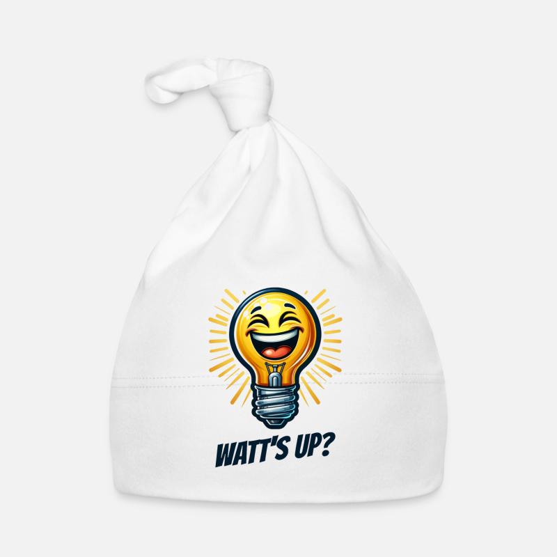 Watts high? - Sparkling smile Organic Baby Cap
