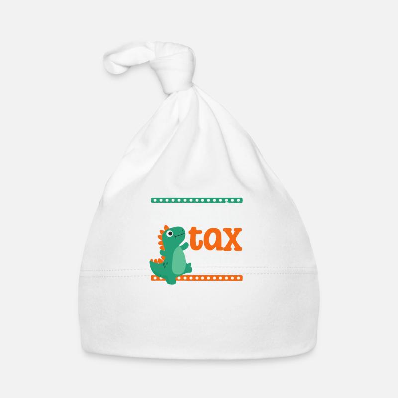 Tax Fraud Commit Little Dinosaur Organic Baby Cap